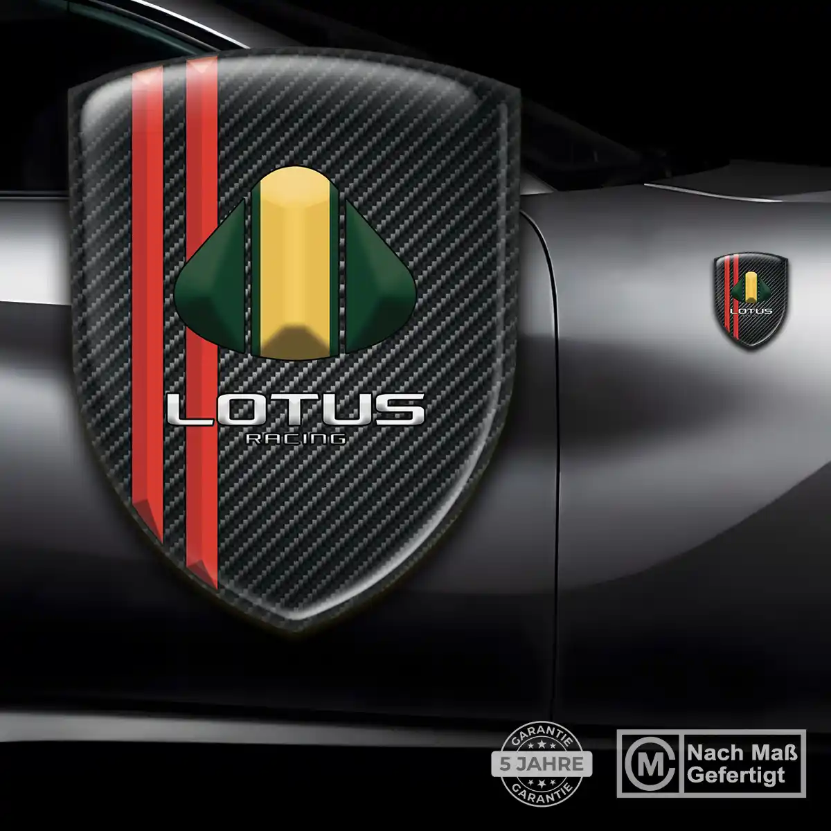 Lotus Aufkleber 3D Gel Embleme Auto Stilvolles Design