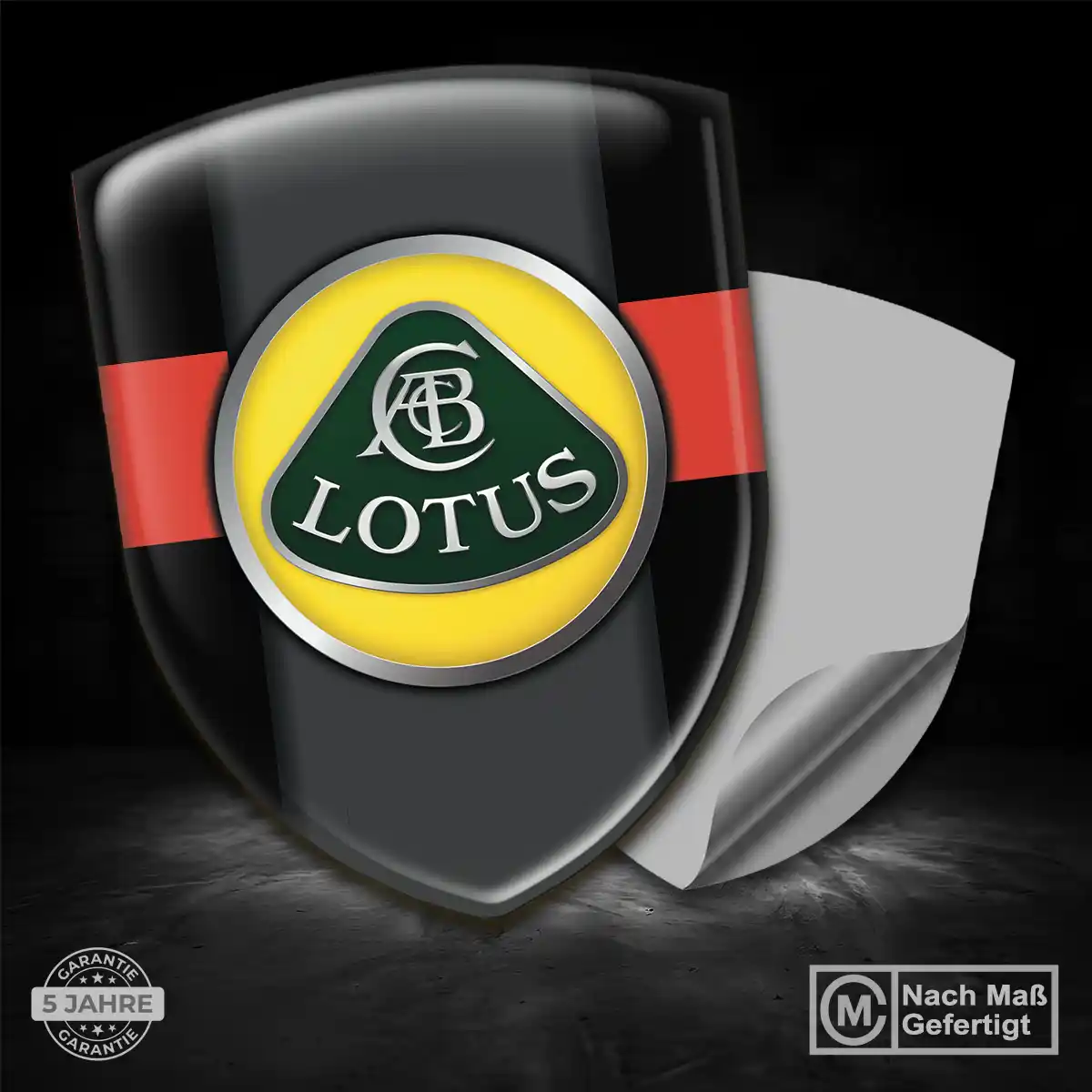 Lotus Aufkleber 3D Gel Embleme Auto Tuningfahrzeug