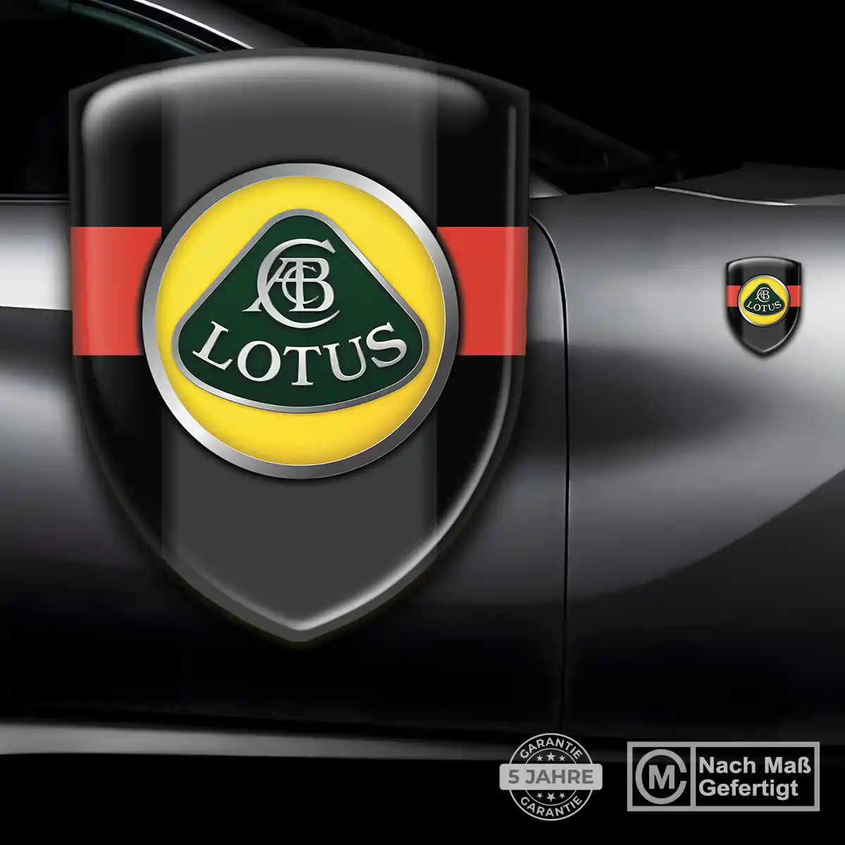 Lotus Aufkleber 3D Gel Embleme Auto Tuningfahrzeug