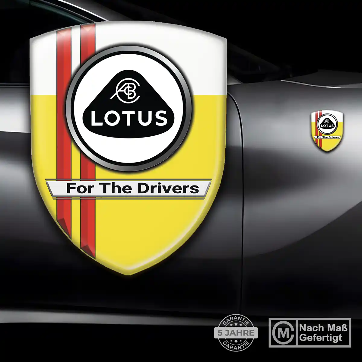 Lotus Aufkleber 3D Gel Embleme Erstklassige Qualität