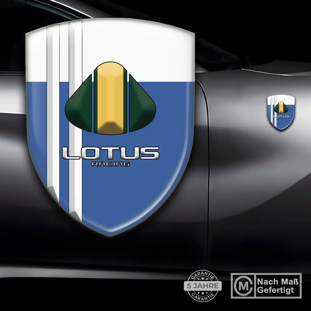Lotus Aufkleber 3D Gel Embleme Hohe Qualität
