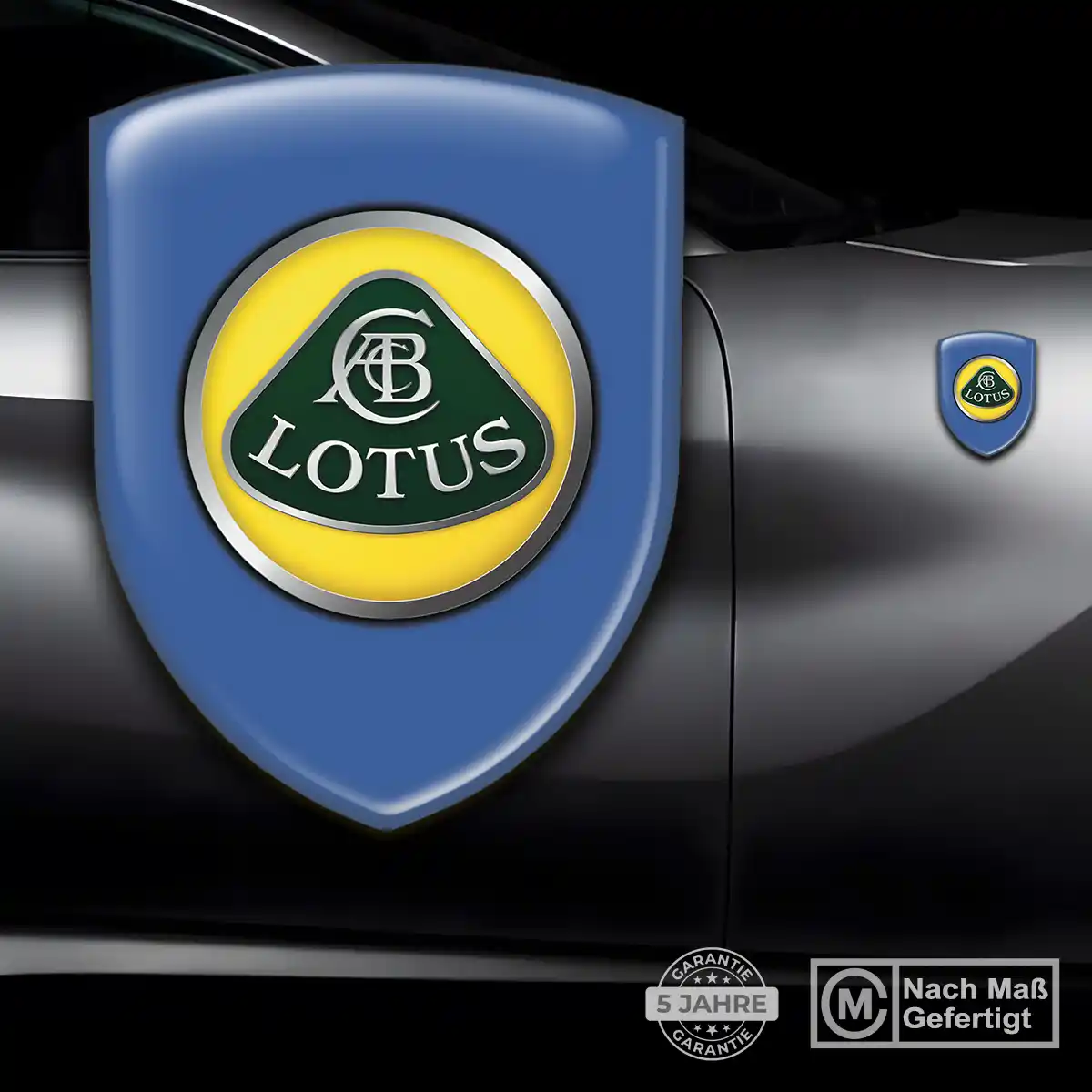 Lotus Aufkleber 3D Gel Embleme Interieurdesign