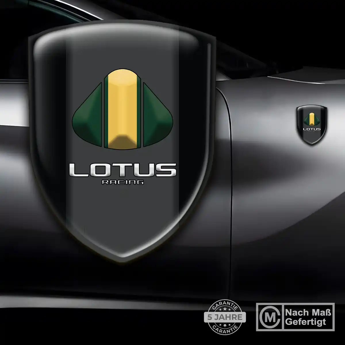 Lotus Aufkleber 3D Gel Embleme Limitierte Auflage