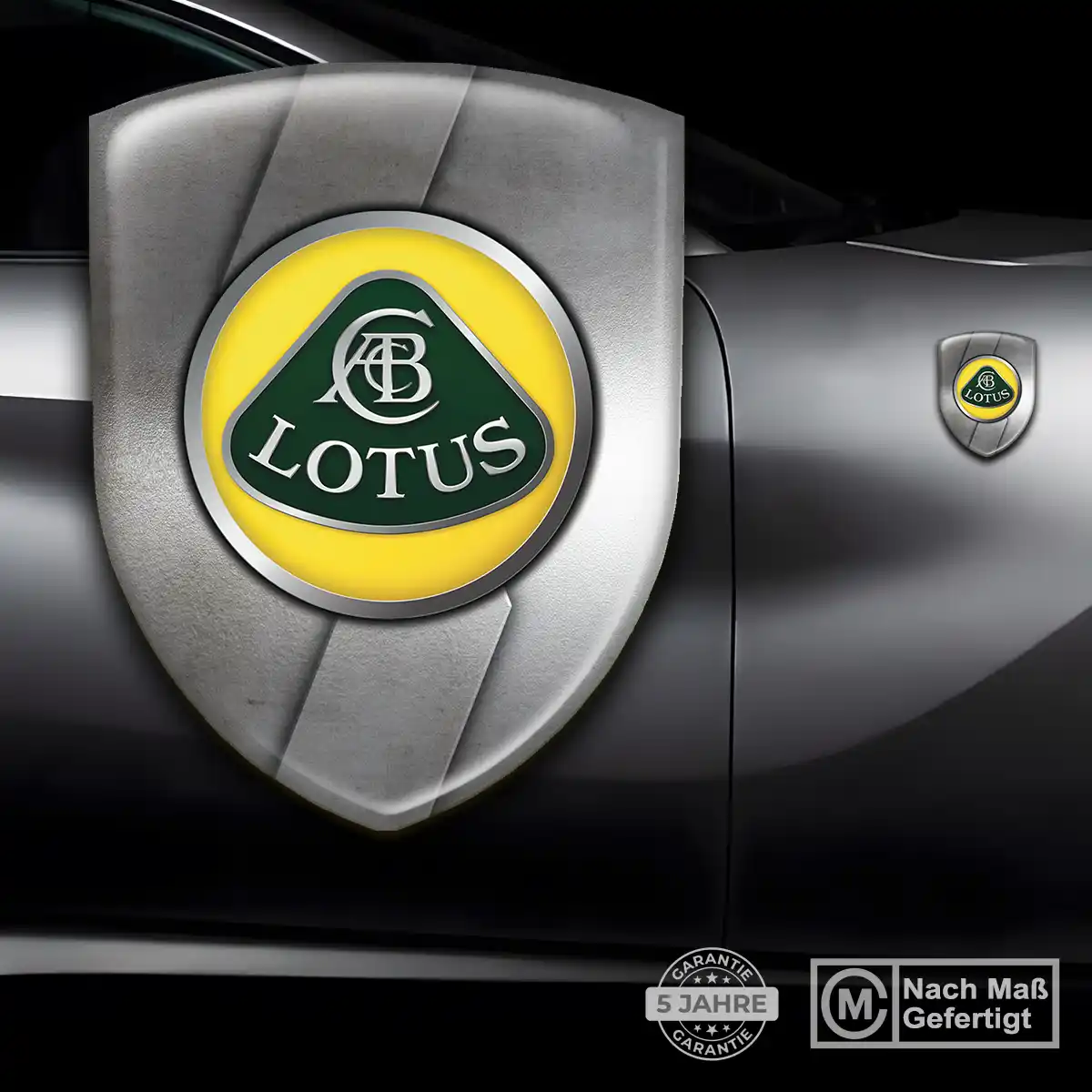 Lotus Aufkleber 3D Gel Embleme Premiumqualität