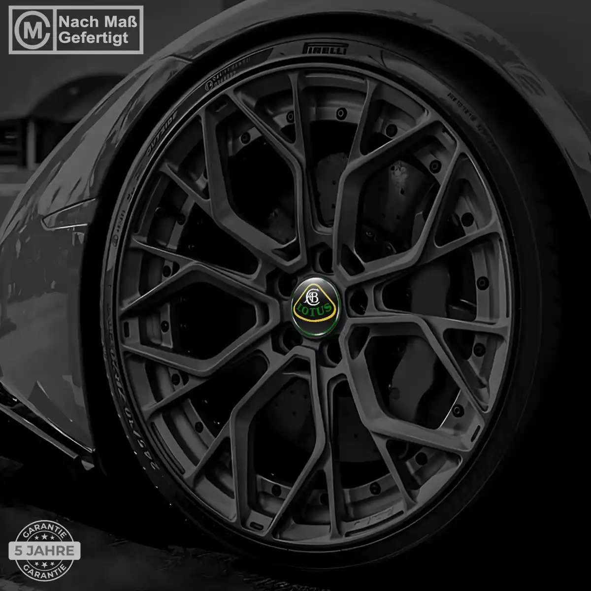 Lotus Aufkleber 3D Gel Hohe Qualität