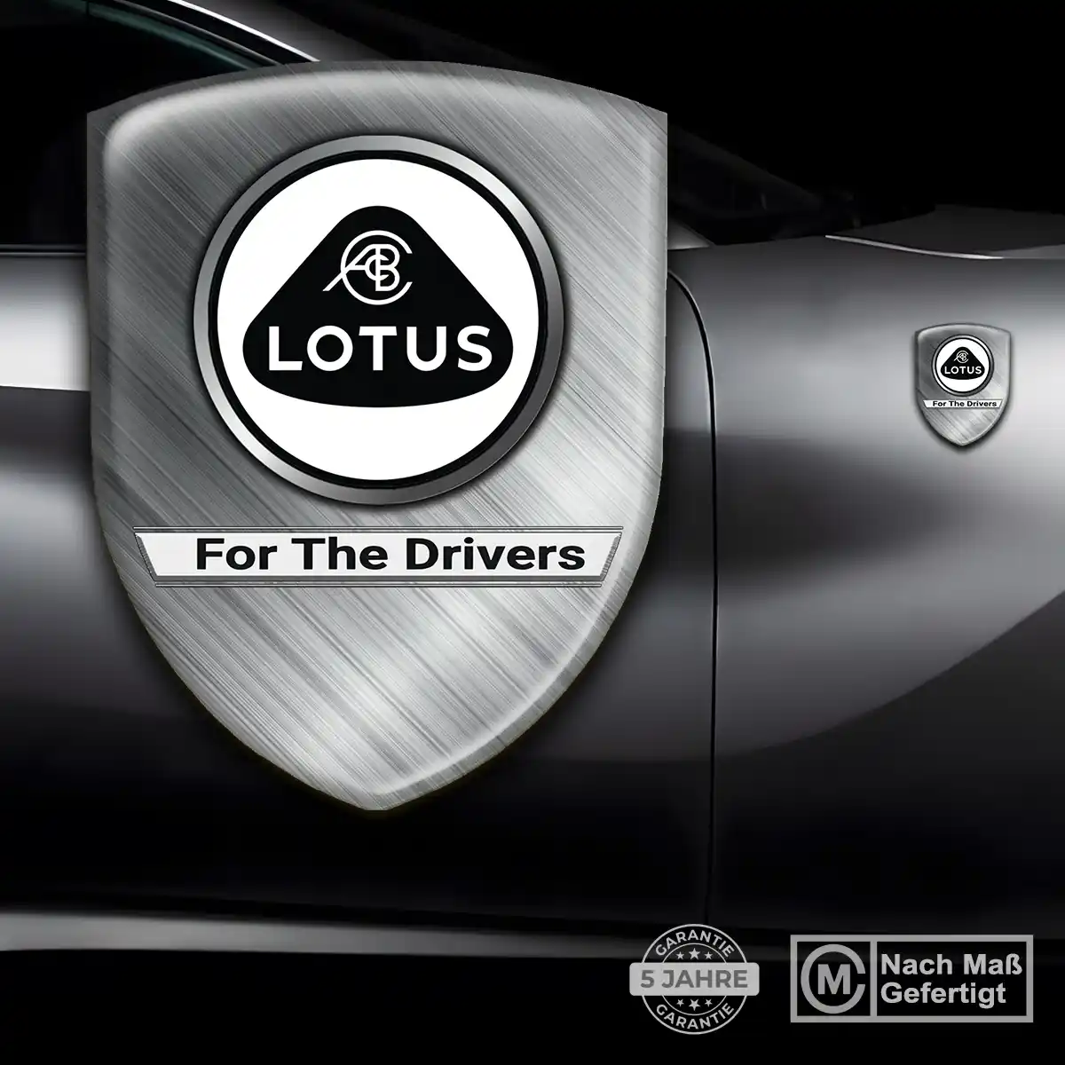 Lotus Aufkleber 3D Gel Silikon Ausdrucksstarkes Design