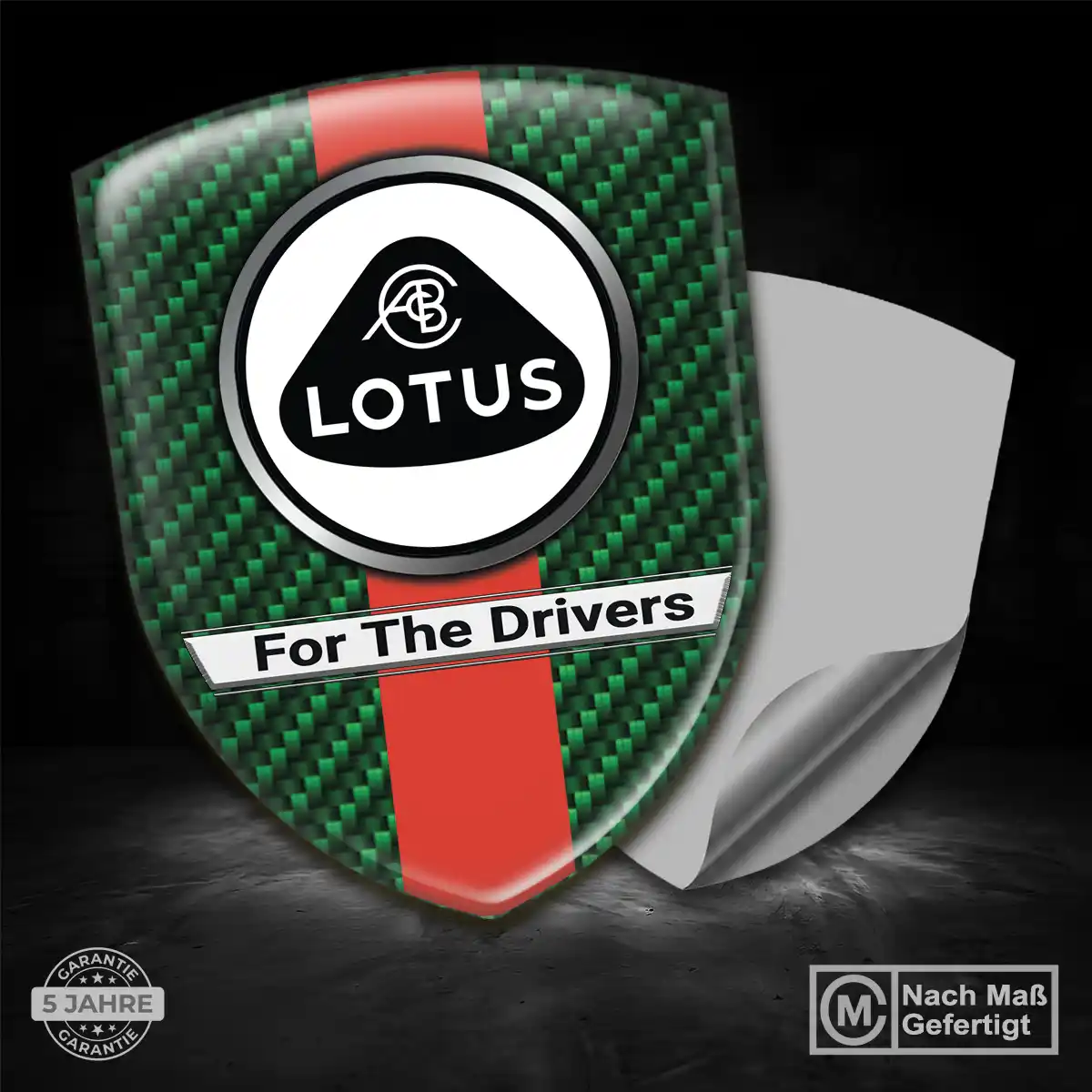 Lotus Aufkleber 3D Gel Silikon Auto Elegantes Design