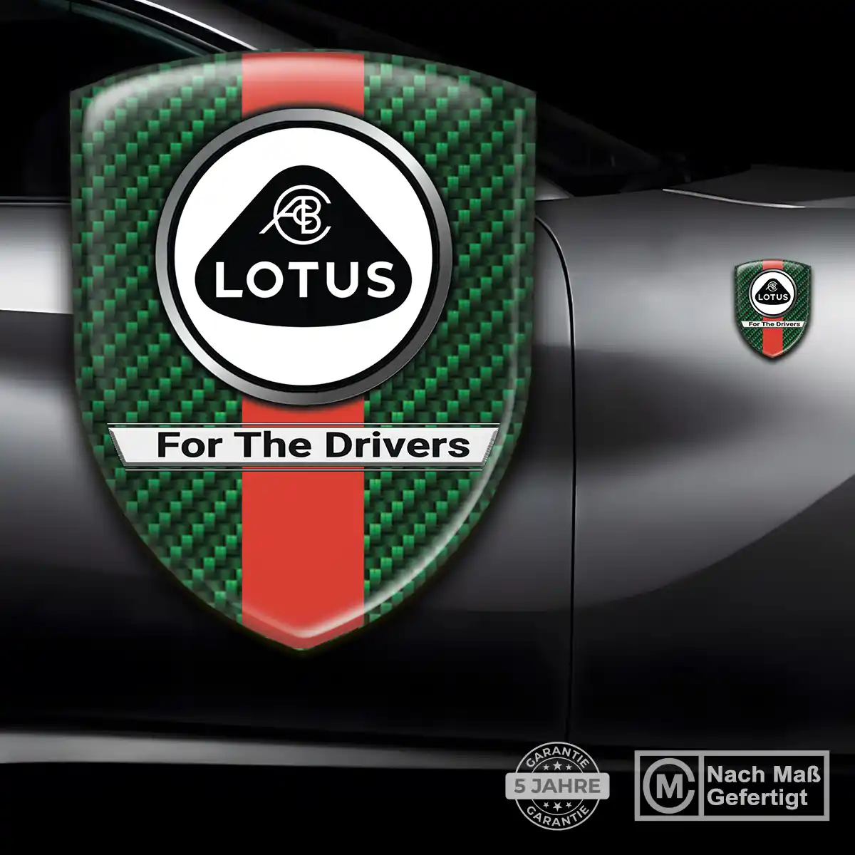 Lotus Aufkleber 3D Gel Silikon Auto Elegantes Design