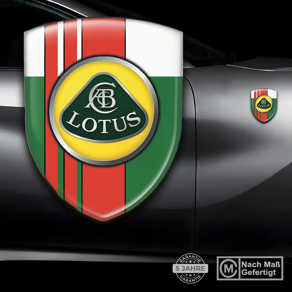 Lotus Aufkleber 3D Gel Silikon Auto Hochwertiges Harz