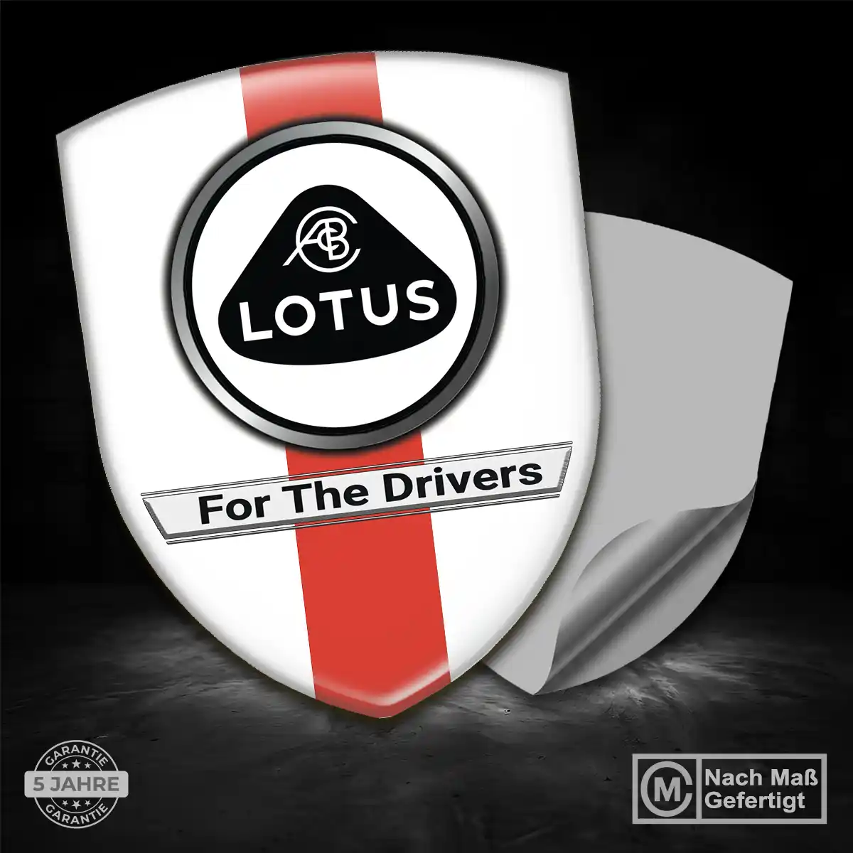 Lotus Aufkleber 3D Gel Silikon Auto Interieurdesign