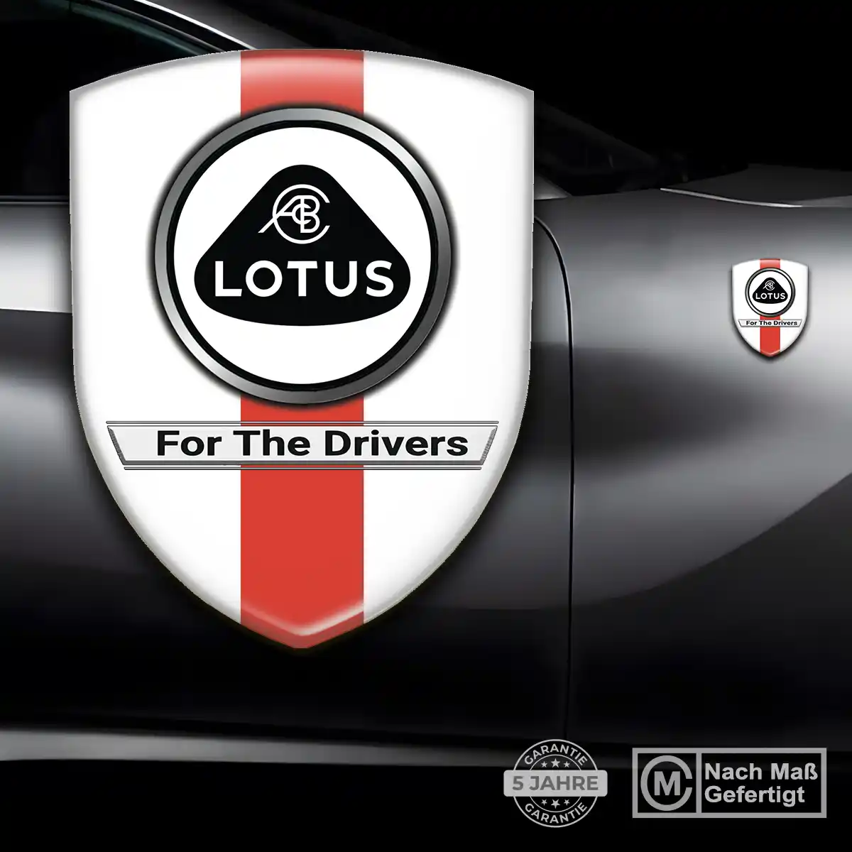 Lotus Aufkleber 3D Gel Silikon Auto Interieurdesign