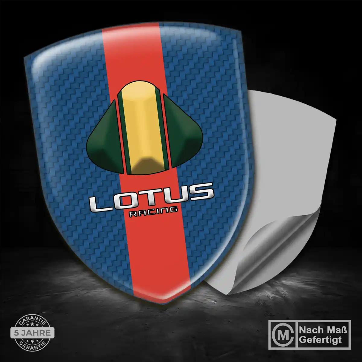 Lotus Aufkleber 3D Gel Silikon Auto Limitierte Auflage