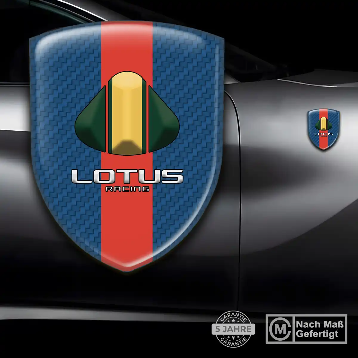 Lotus Aufkleber 3D Gel Silikon Auto Limitierte Auflage