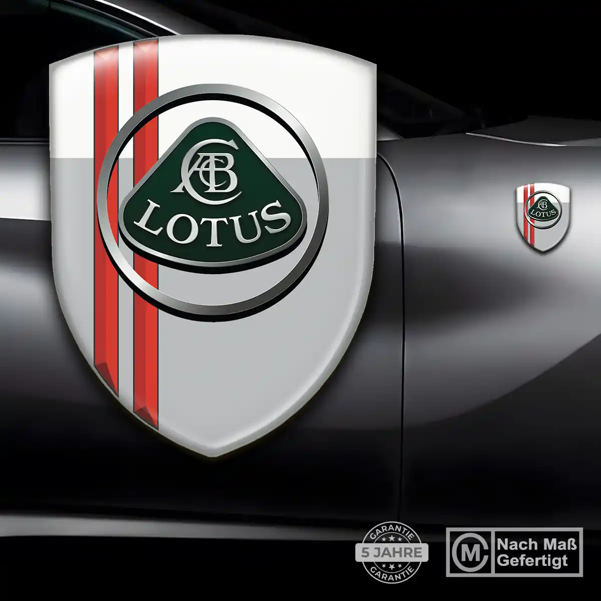 Lotus Aufkleber 3D Gel Silikon Auto Markenedition