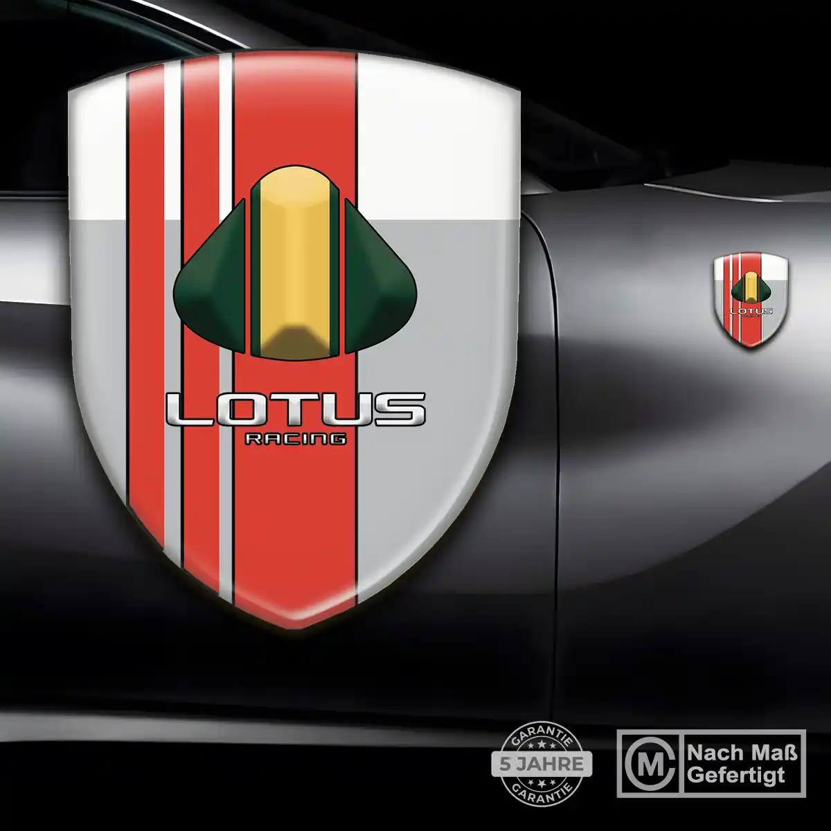 Lotus Aufkleber 3D Gel Silikon Auto Modernes Design
