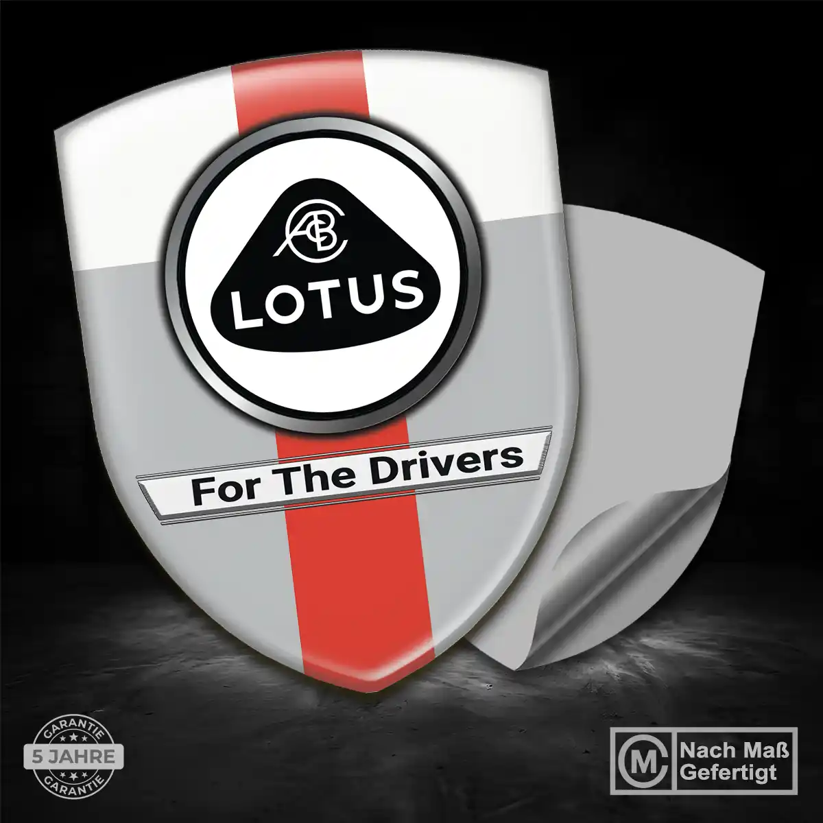 Lotus Aufkleber 3D Gel Silikon Auto Premiumqualität