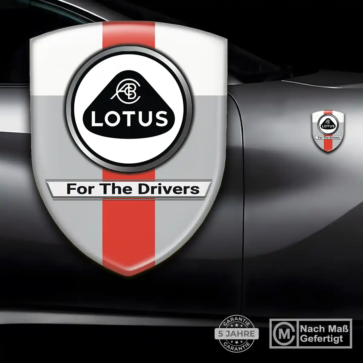 Lotus Aufkleber 3D Gel Silikon Auto Premiumqualität