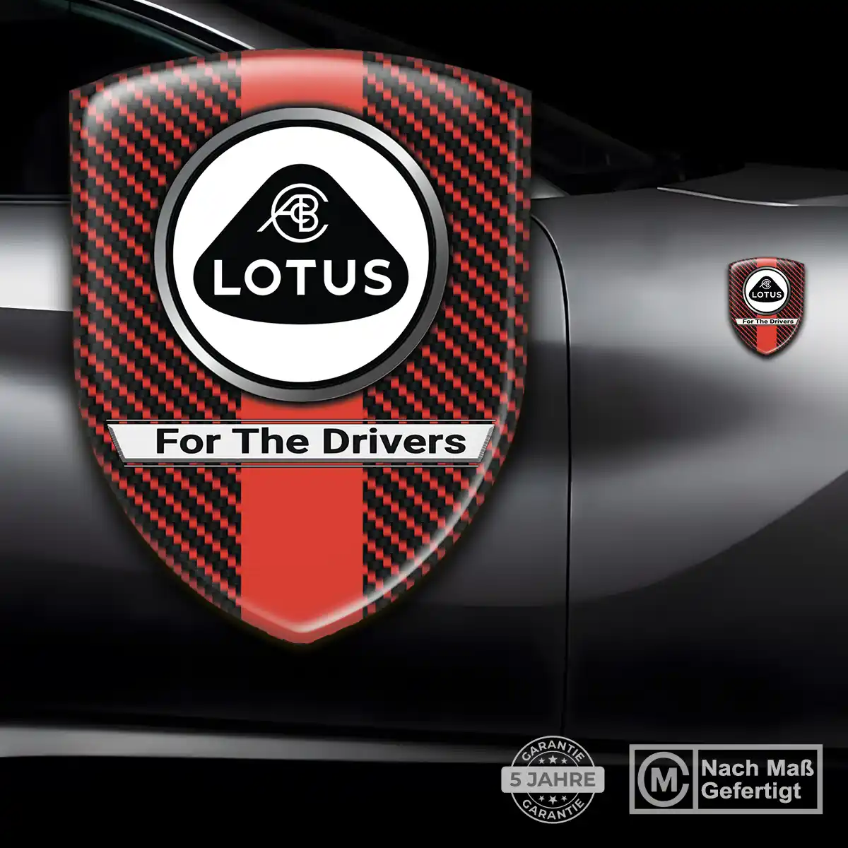 Lotus Aufkleber 3D Gel Silikon Elegantes Design