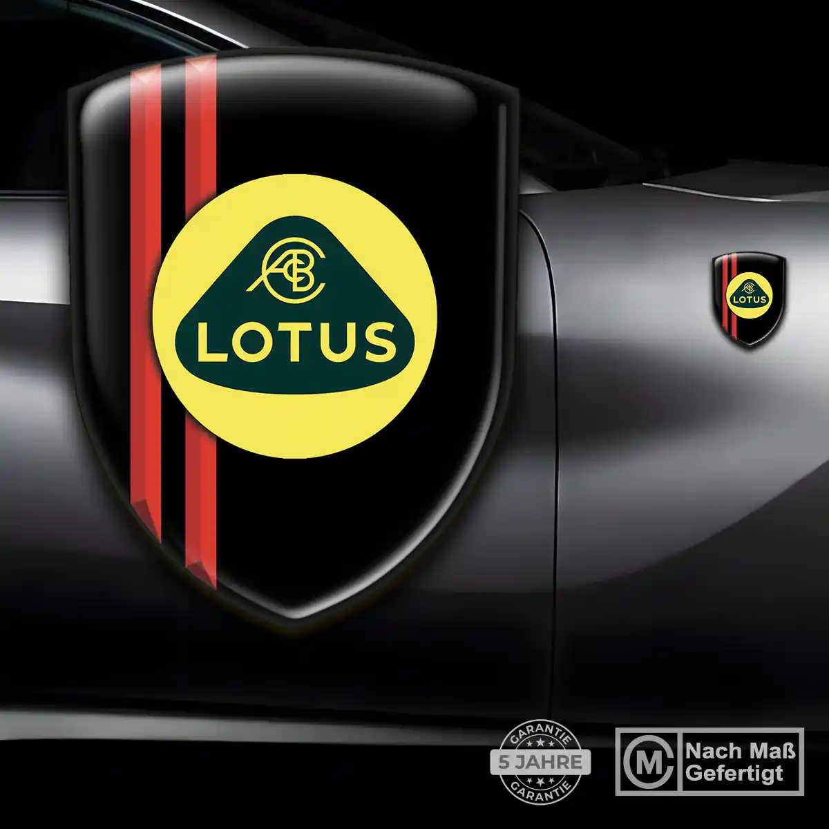 Lotus Aufkleber 3D Gel Silikon Erstklassige Qualität