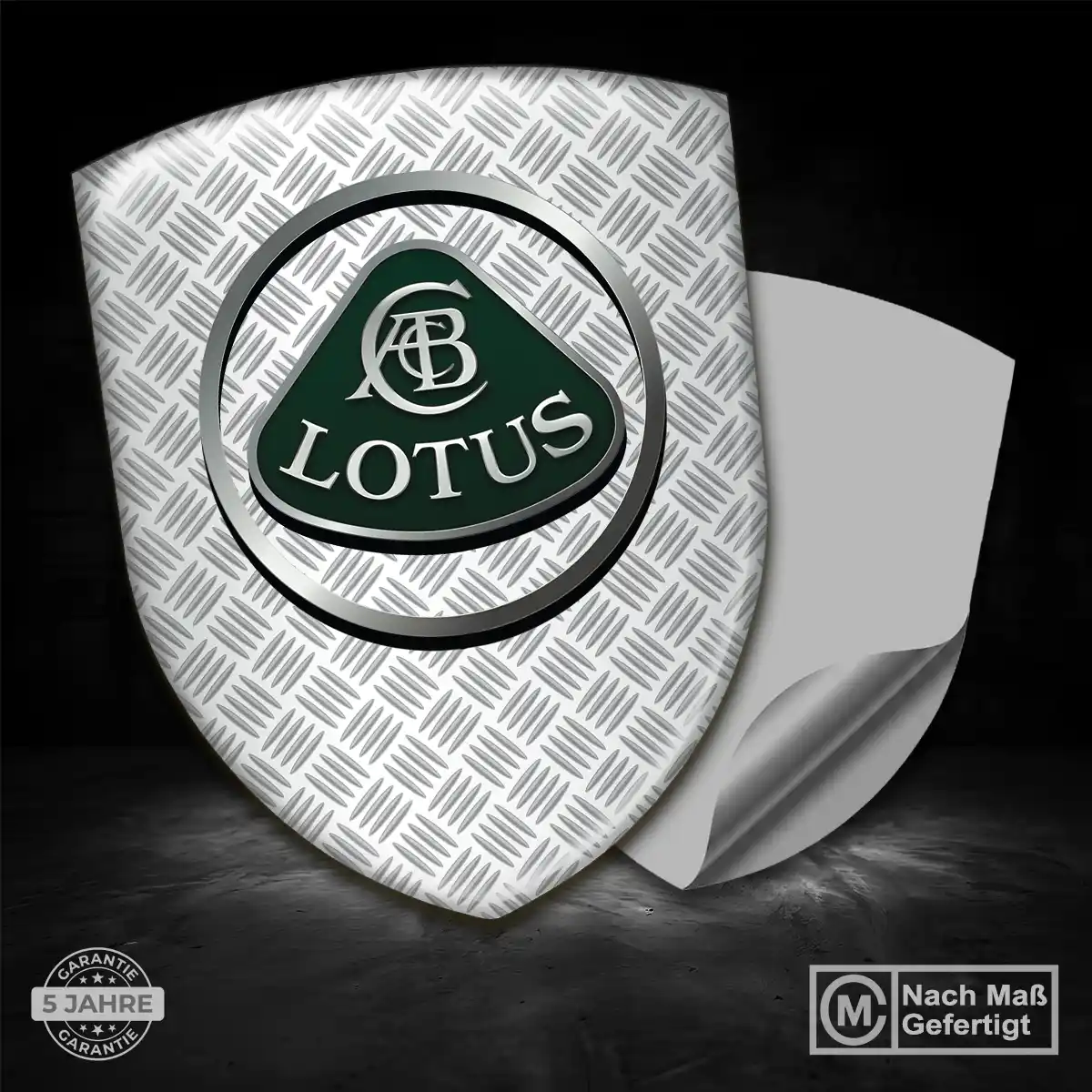 Lotus Aufkleber 3D Gel Silikon Hochwertiges Harz