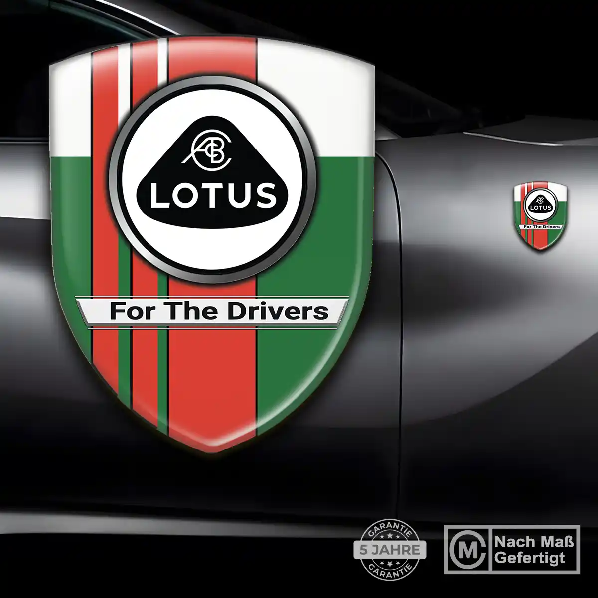 Lotus Aufkleber 3D Gel Silikon Interieurdesign