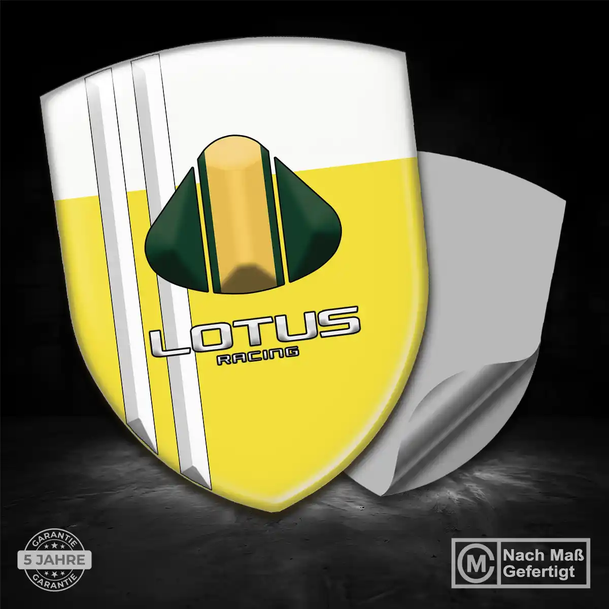 Lotus Aufkleber 3D Gel Silikon Luxus-Edition