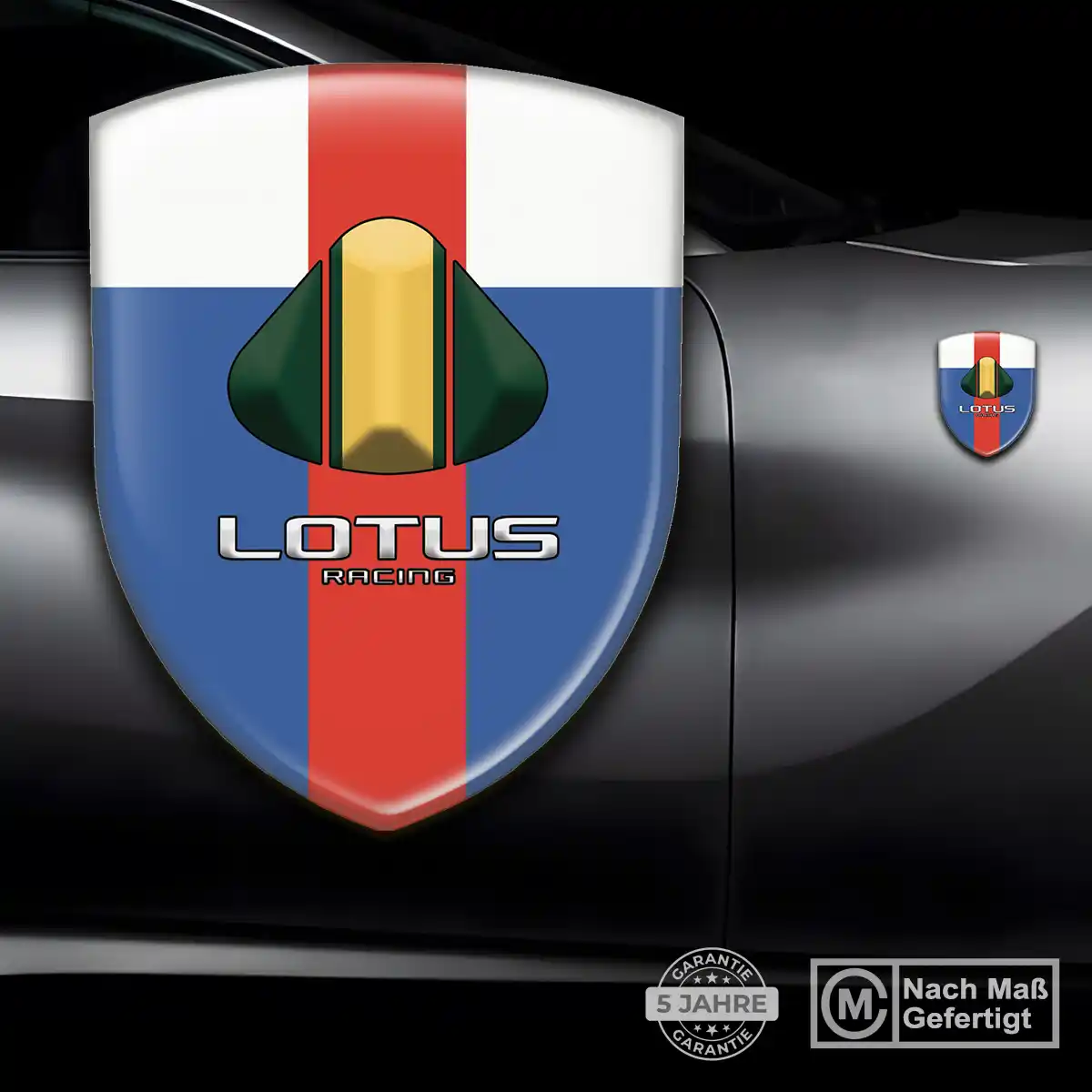 Lotus Aufkleber 3D Gel Silikon Markenedition