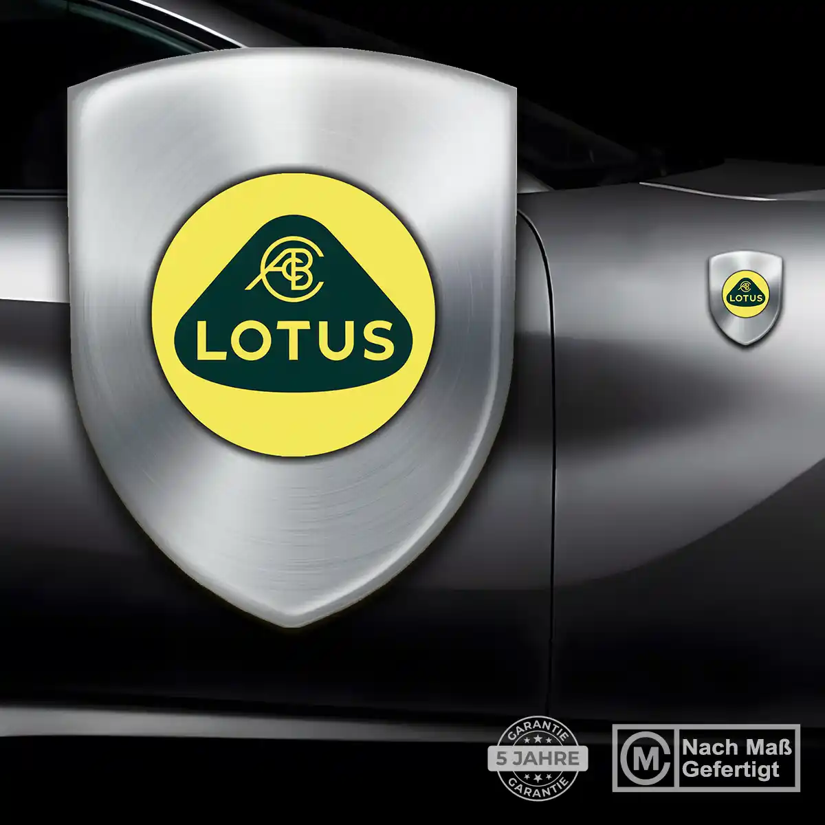 Lotus Aufkleber 3D Gel Silikon Premiumqualität