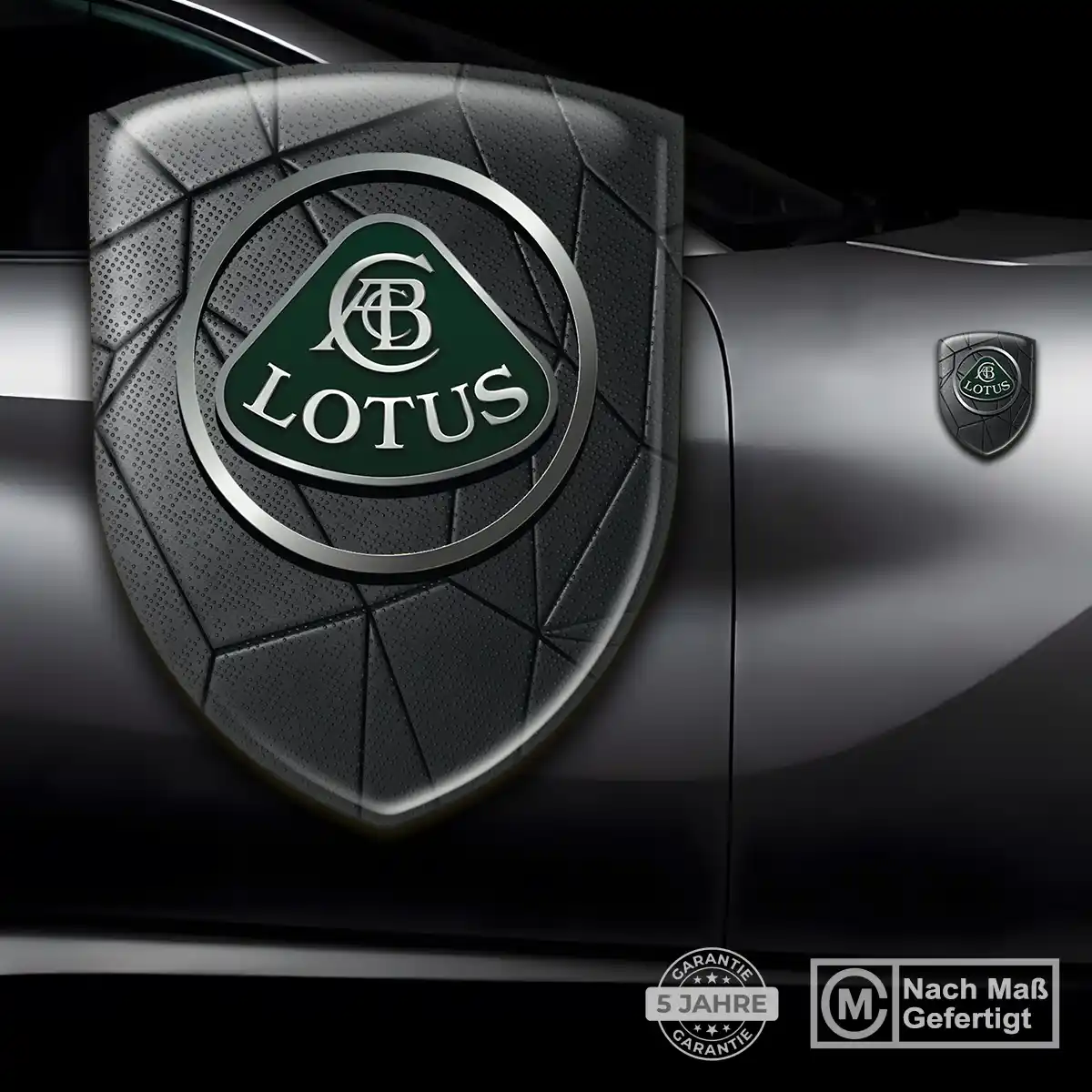 Lotus Aufkleber 3D Gel Silikon Tuningfahrzeug