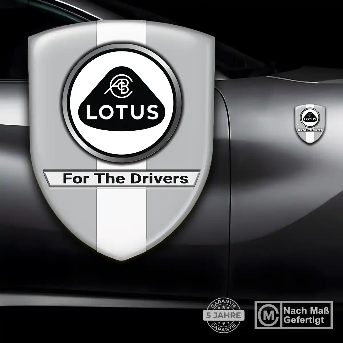 Lotus Aufkleber 3D Gel Wappen Auto Hochwertiges Harz