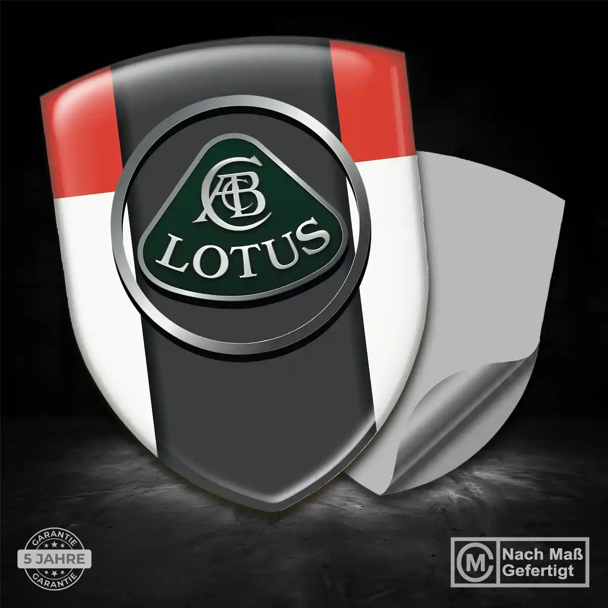 Lotus Aufkleber 3D Gel Wappen Auto Hohe Qualität