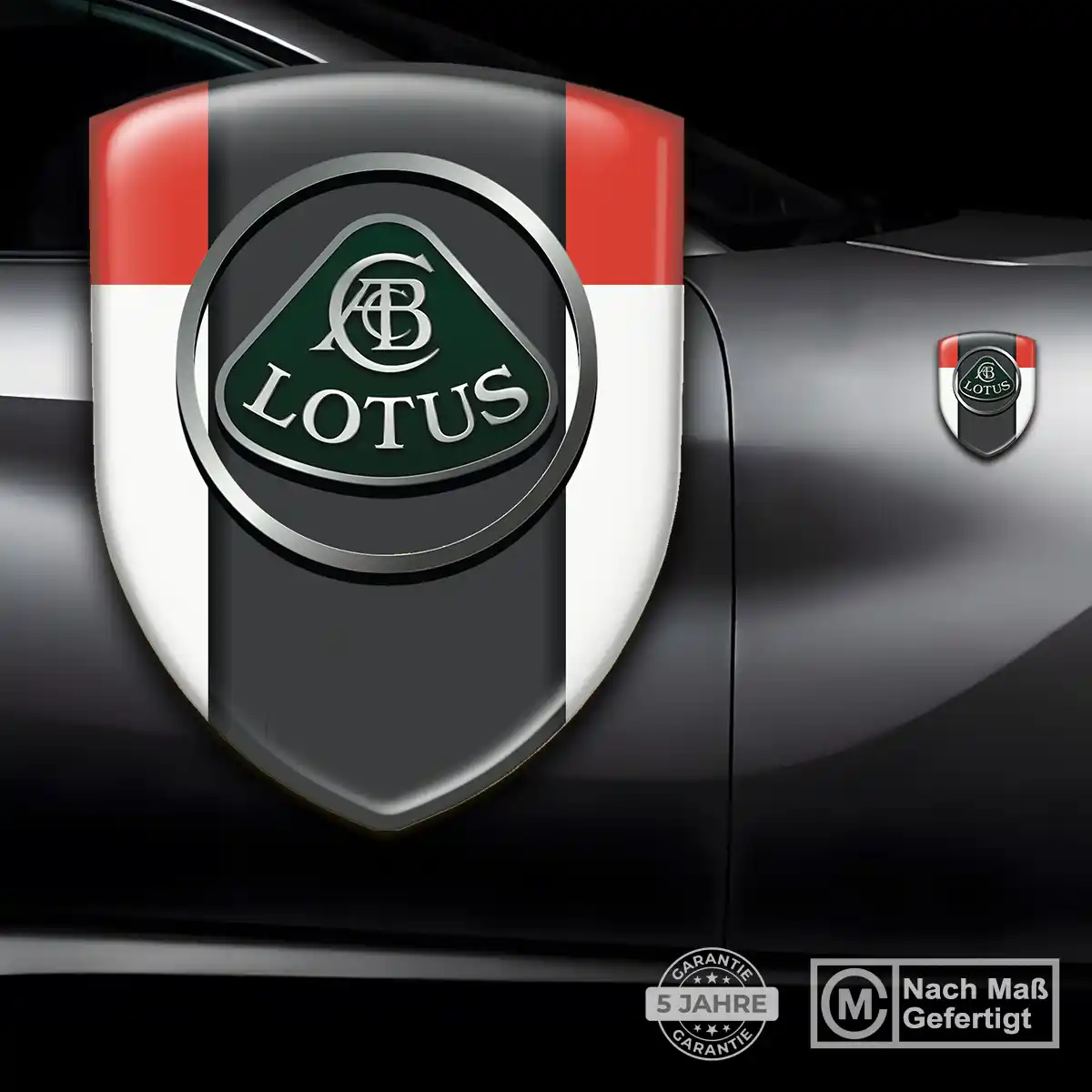 Lotus Aufkleber 3D Gel Wappen Auto Hohe Qualität