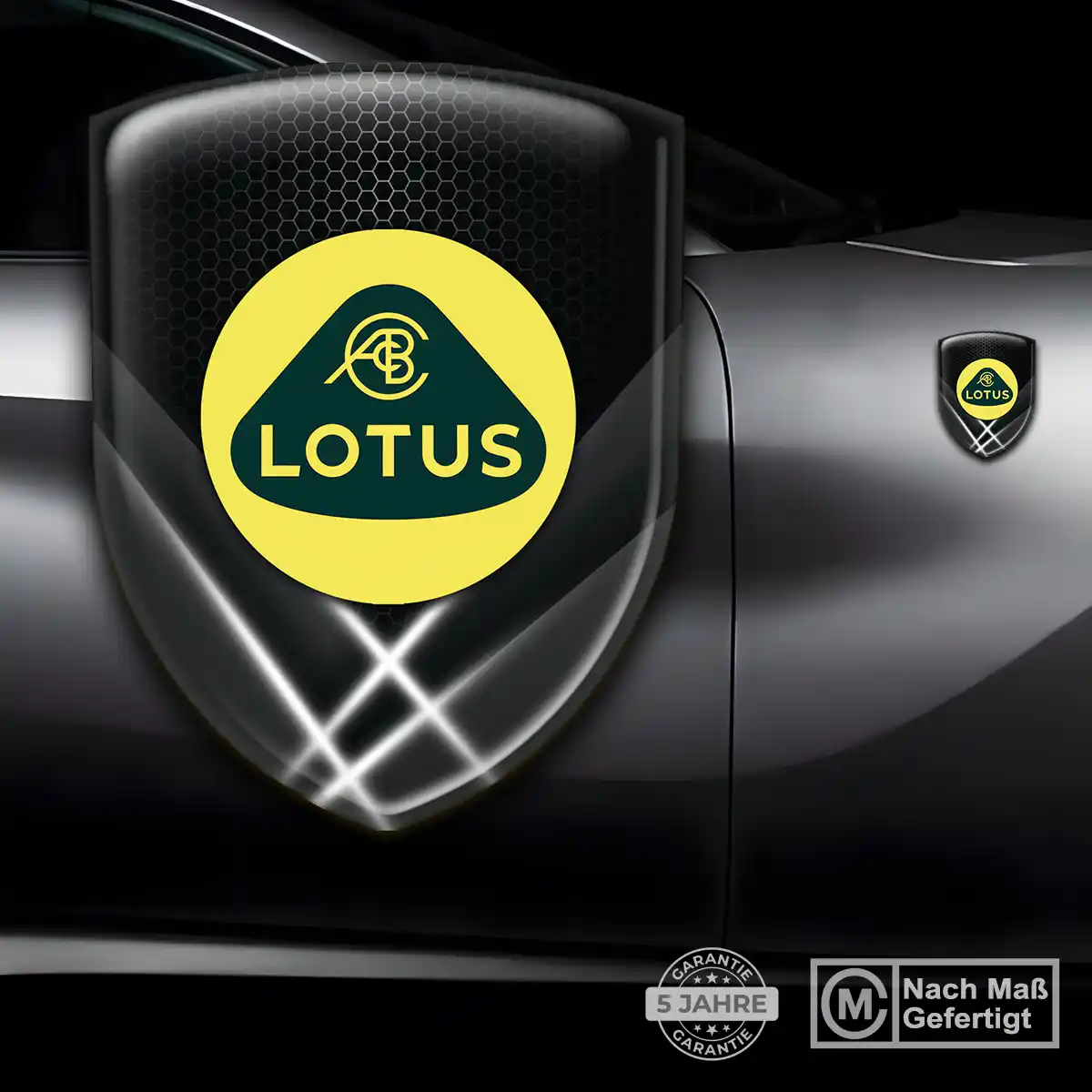 Lotus Aufkleber 3D Gel Wappen Auto Interieurdesign