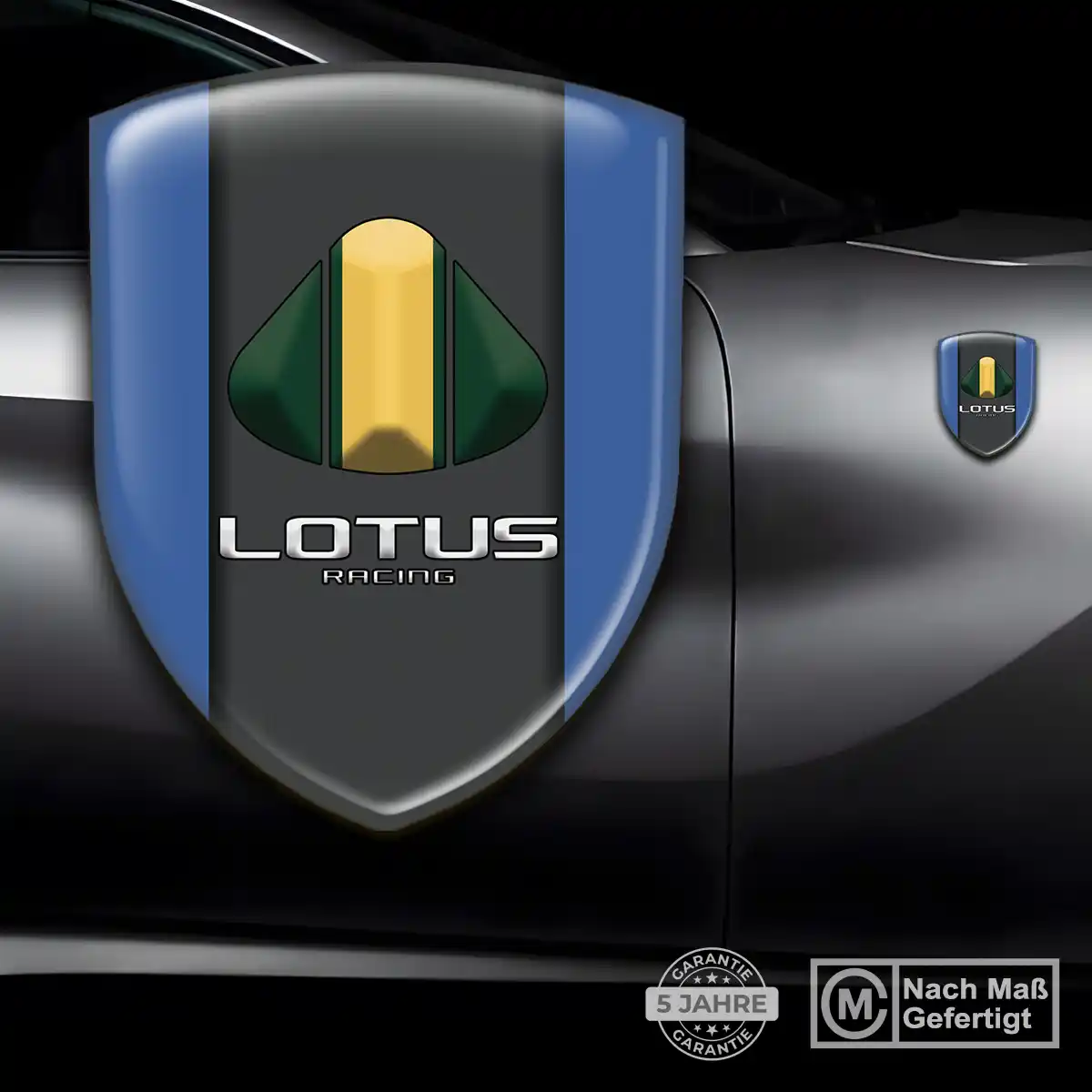 Lotus Aufkleber 3D Gel Wappen Auto Limitierte Auflage