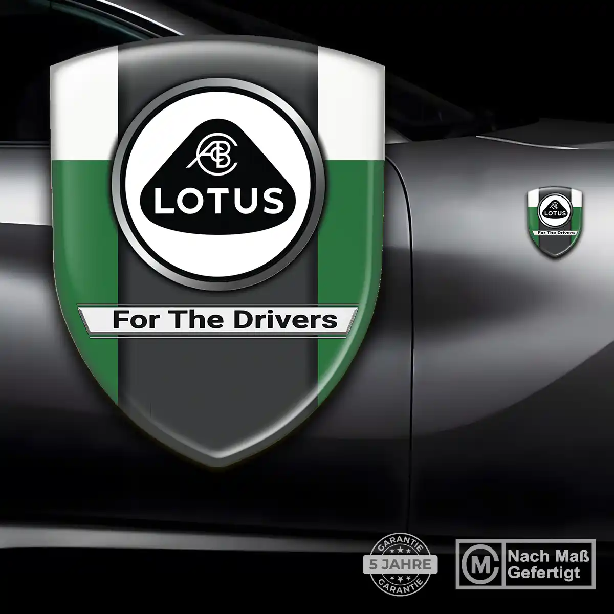 Lotus Aufkleber 3D Gel Wappen Auto Luxus-Edition