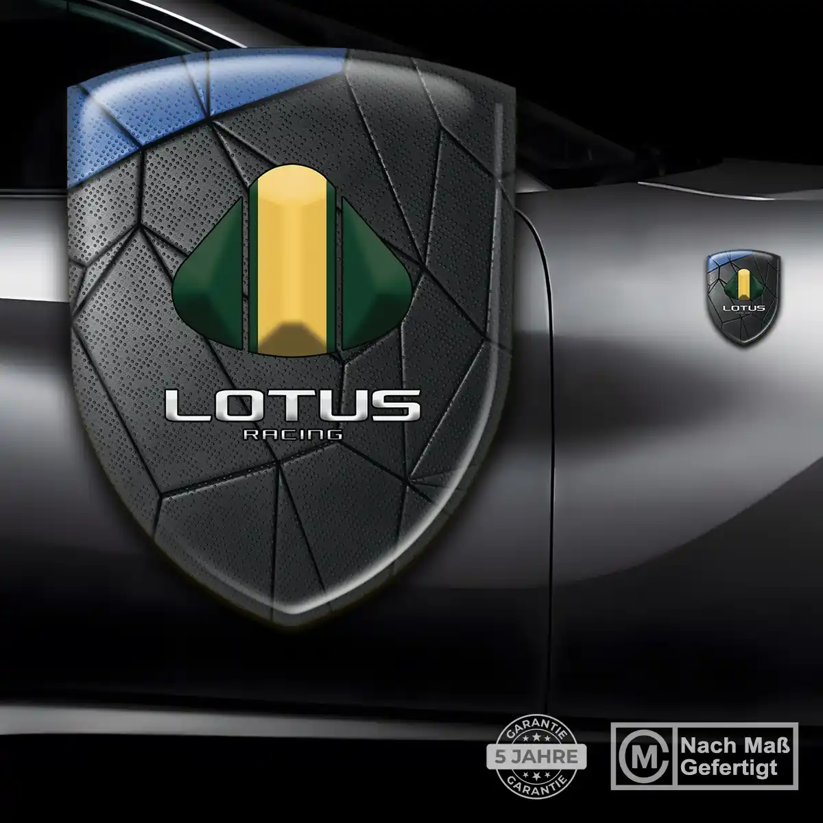 Lotus Aufkleber 3D Gel Wappen Auto Modernes Design