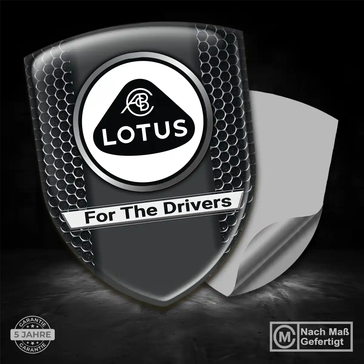 Lotus Aufkleber 3D Gel Wappen Exterieurdesign
