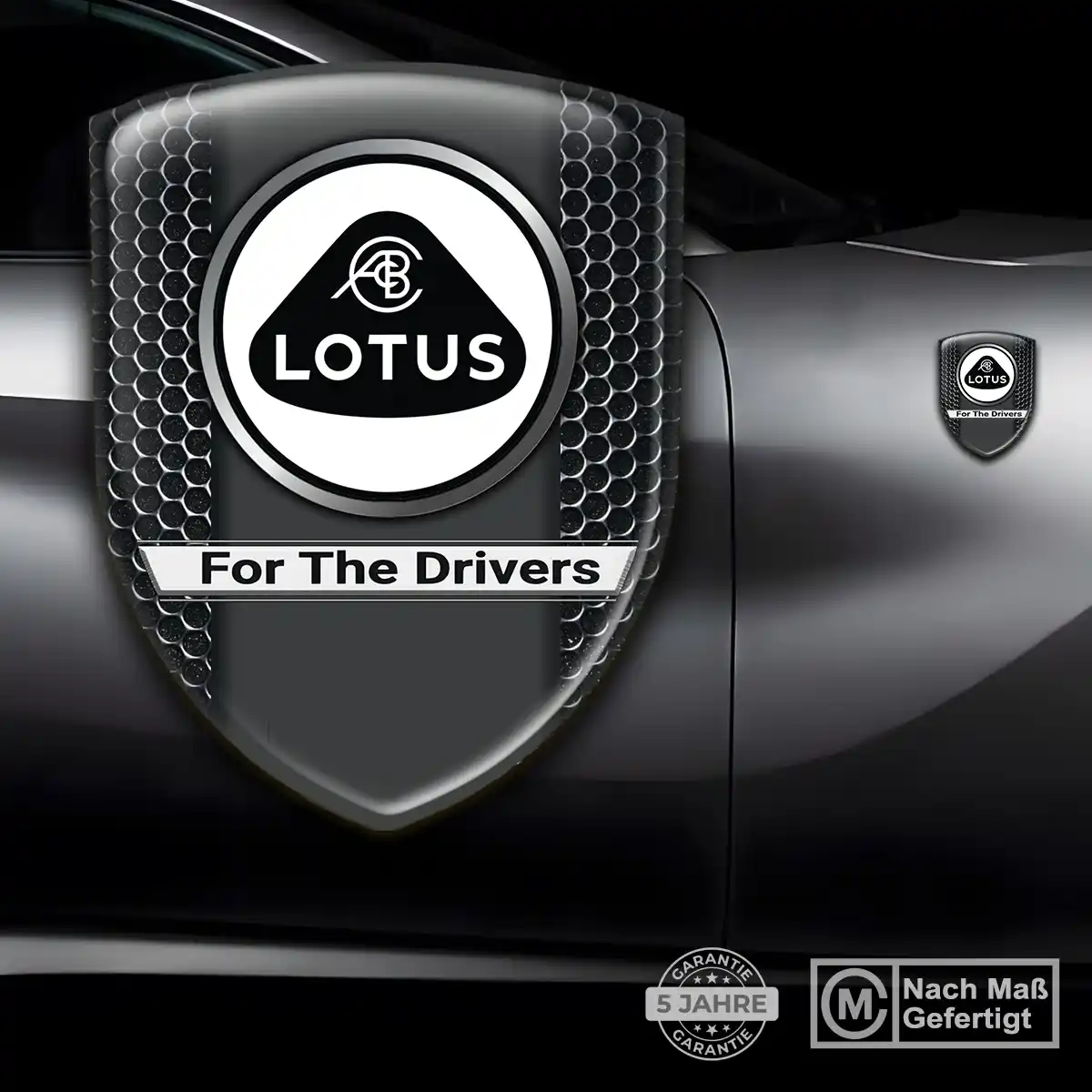Lotus Aufkleber 3D Gel Wappen Exterieurdesign