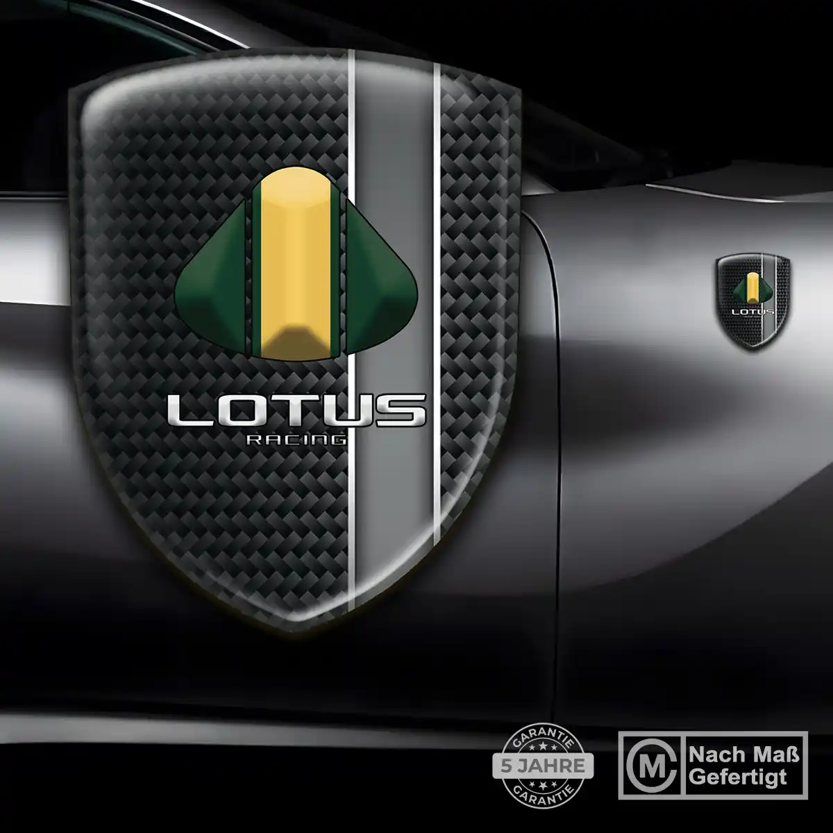Lotus Aufkleber 3D Gel Wappen Hohe Qualität