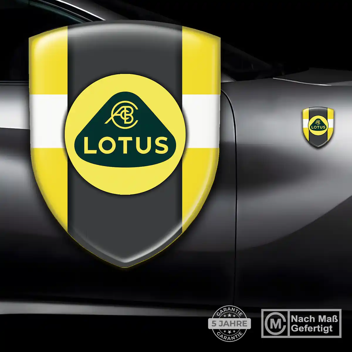 Lotus Aufkleber Anspruchsvolles Design