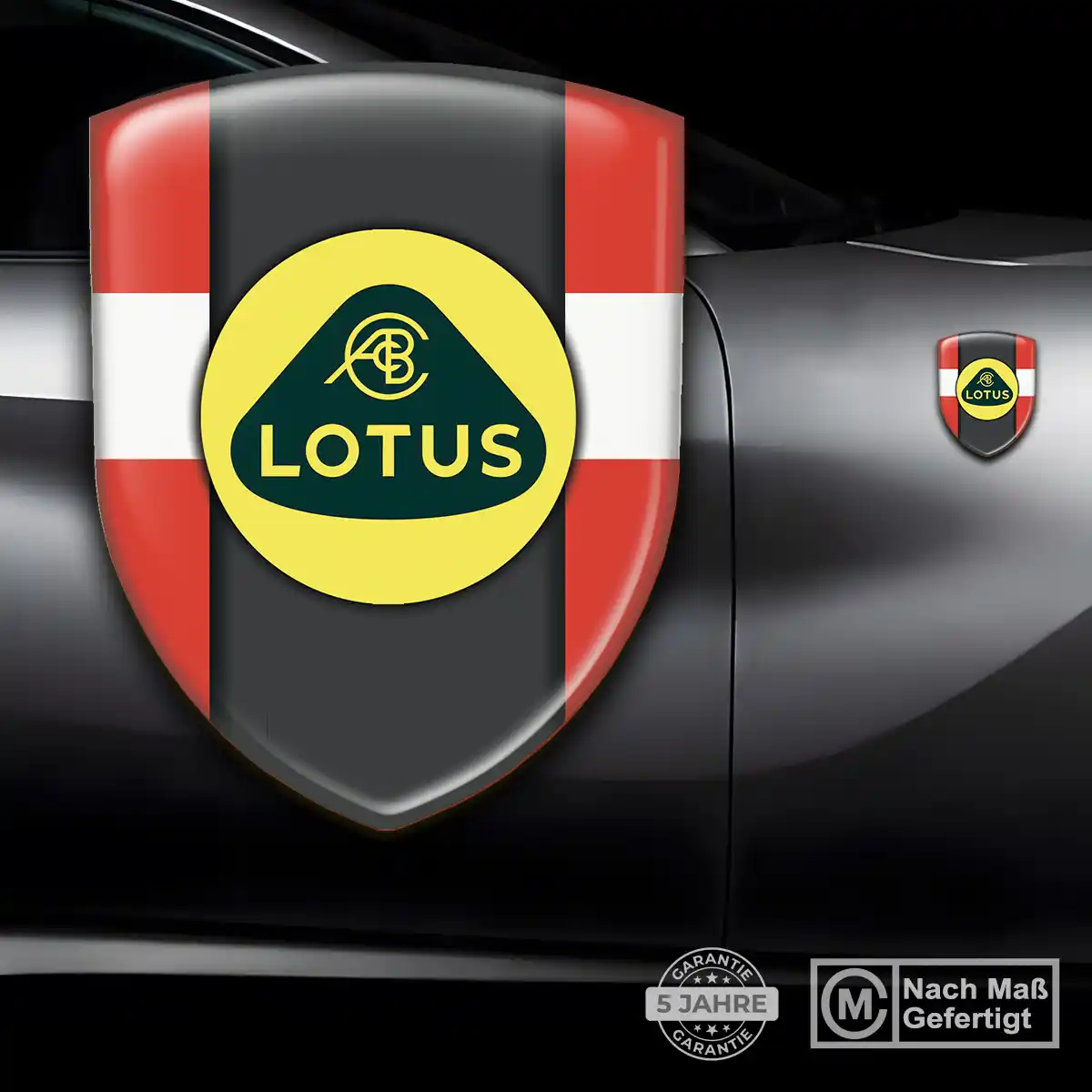 Lotus Aufkleber Ausdrucksstarkes Design