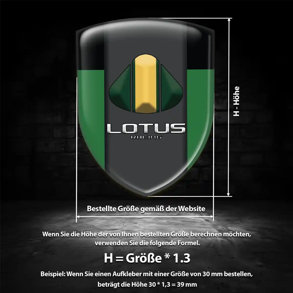 Lotus Aufkleber Auto Modernes Design
