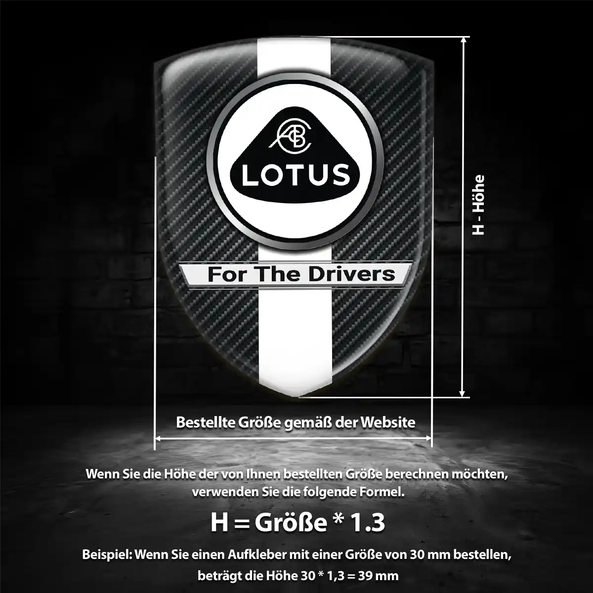 Lotus Aufkleber Auto Stilvolles Design