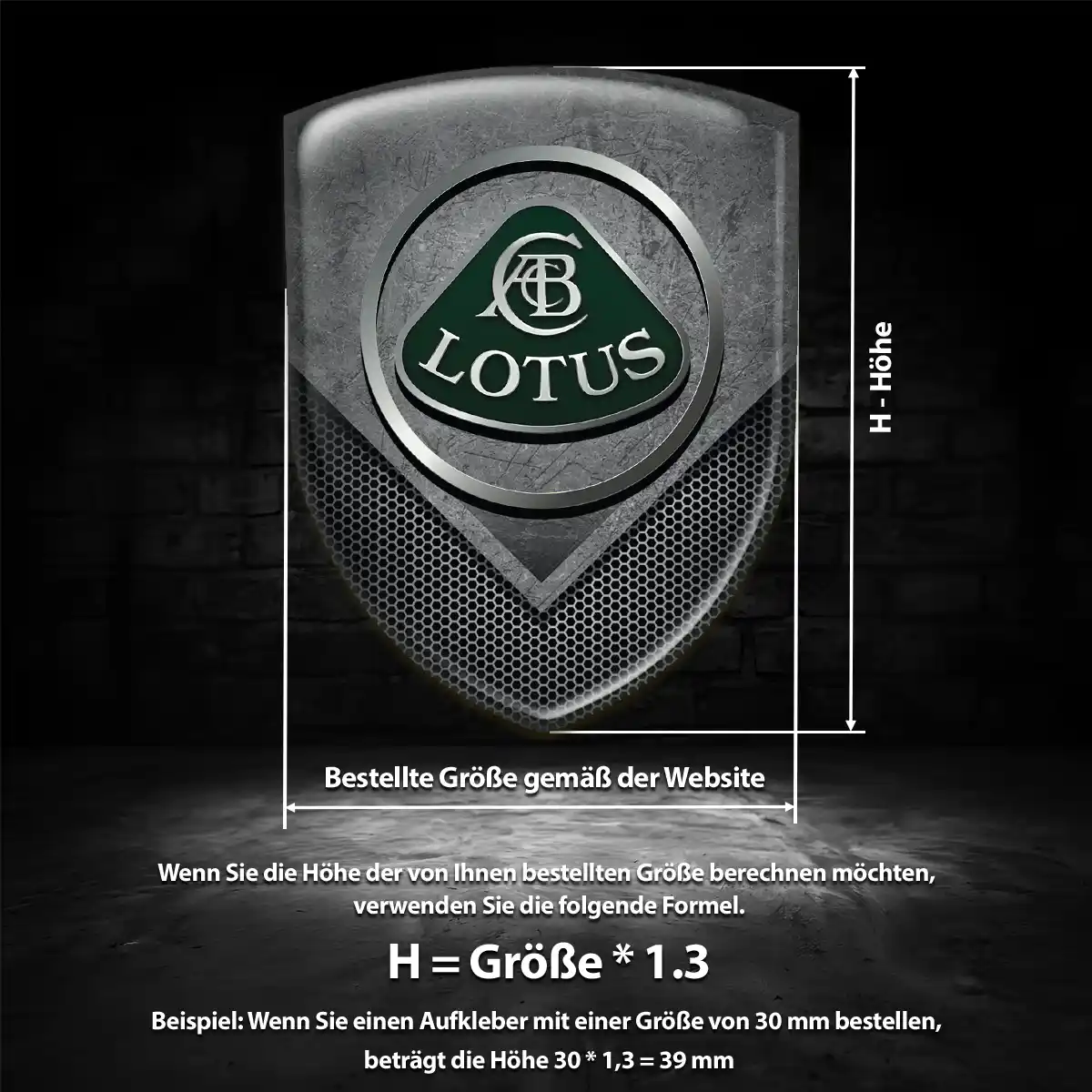 Lotus Aufkleber Elegantes Design