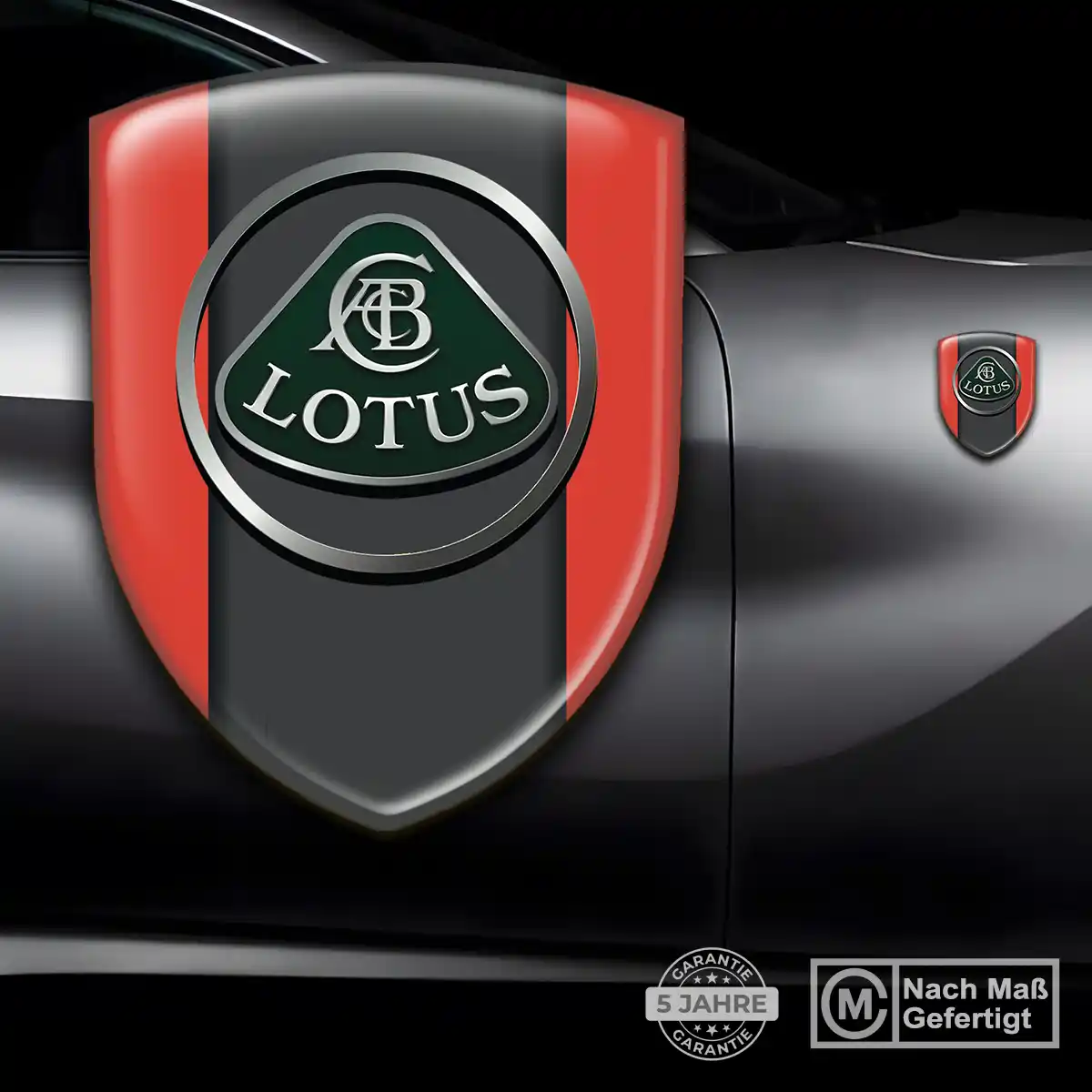 Lotus Aufkleber Emblem Anspruchsvolles Design