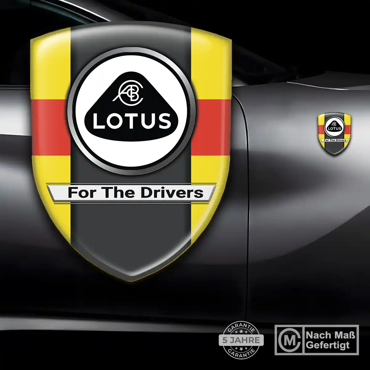 Lotus Aufkleber Emblem Auto Elegantes Design
