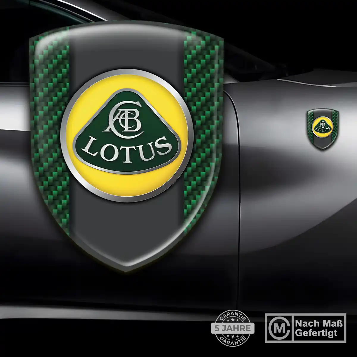 Lotus Aufkleber Emblem Auto Premium-Edition