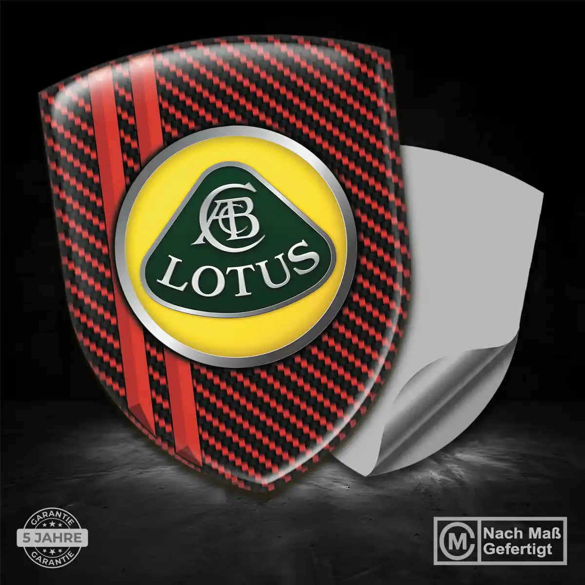 Lotus Aufkleber Emblem Auto Stilvolles Design
