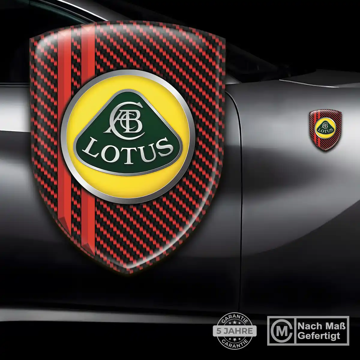 Lotus Aufkleber Emblem Auto Stilvolles Design