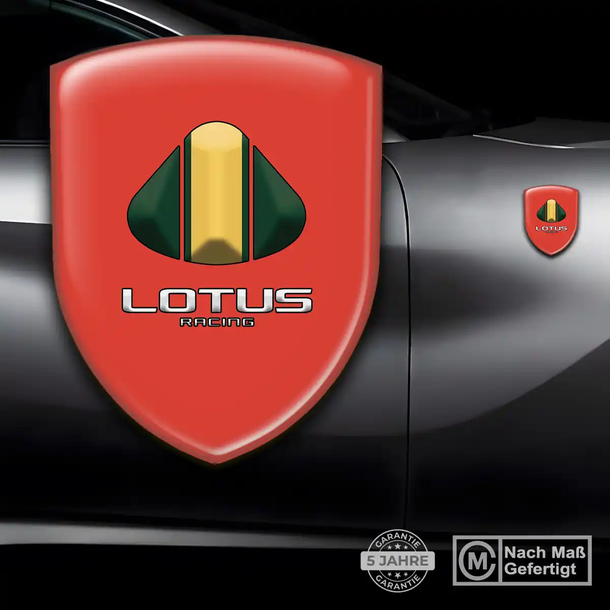 Lotus Aufkleber Emblem Edles Design